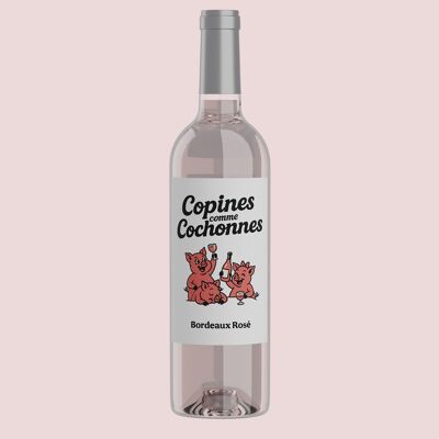 Rosé wine - Copines comme Cochonnes - Bordeaux rosé - 2024