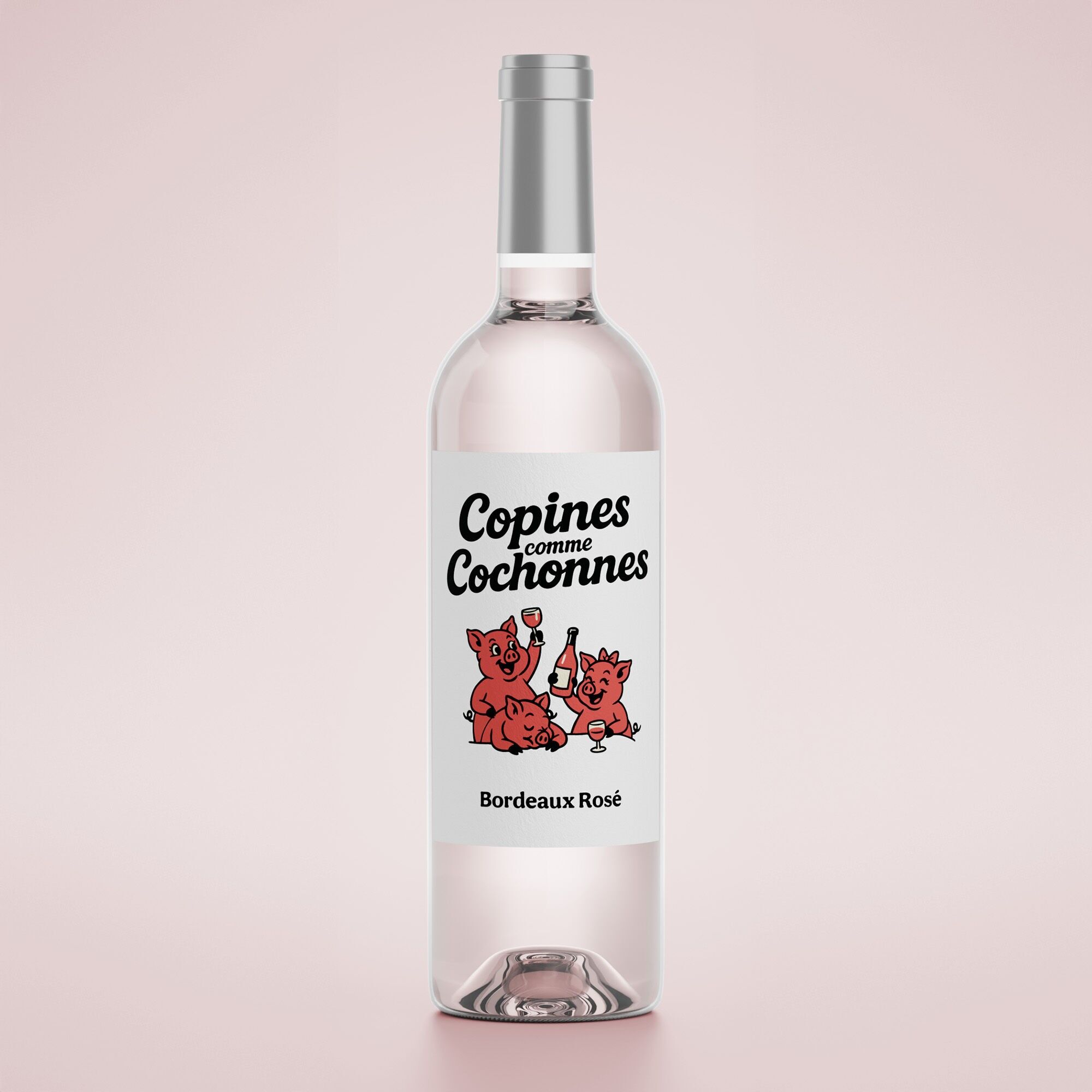 Rosé wine - Copines comme Cochonnes - Bordeaux rosé - 2025