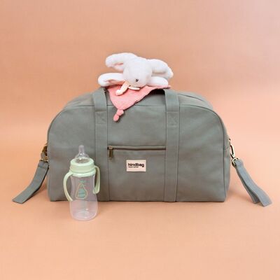 Basile Sage Diaper Bag