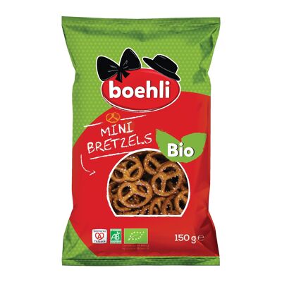 150g Bag of Organic Mini Pretzels