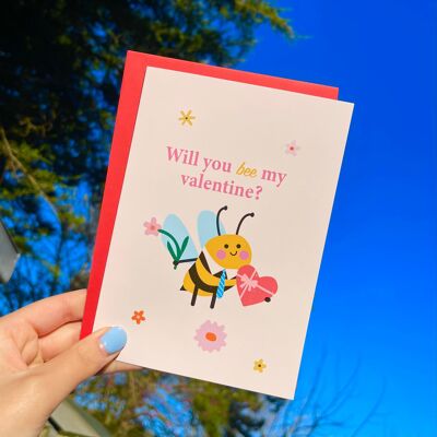 Vuoi essere il mio Valentino?- Biglietto di San Valentino