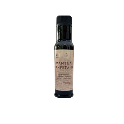 100ml glass bottle, organic EVOO, early harvest Cornicabra variety