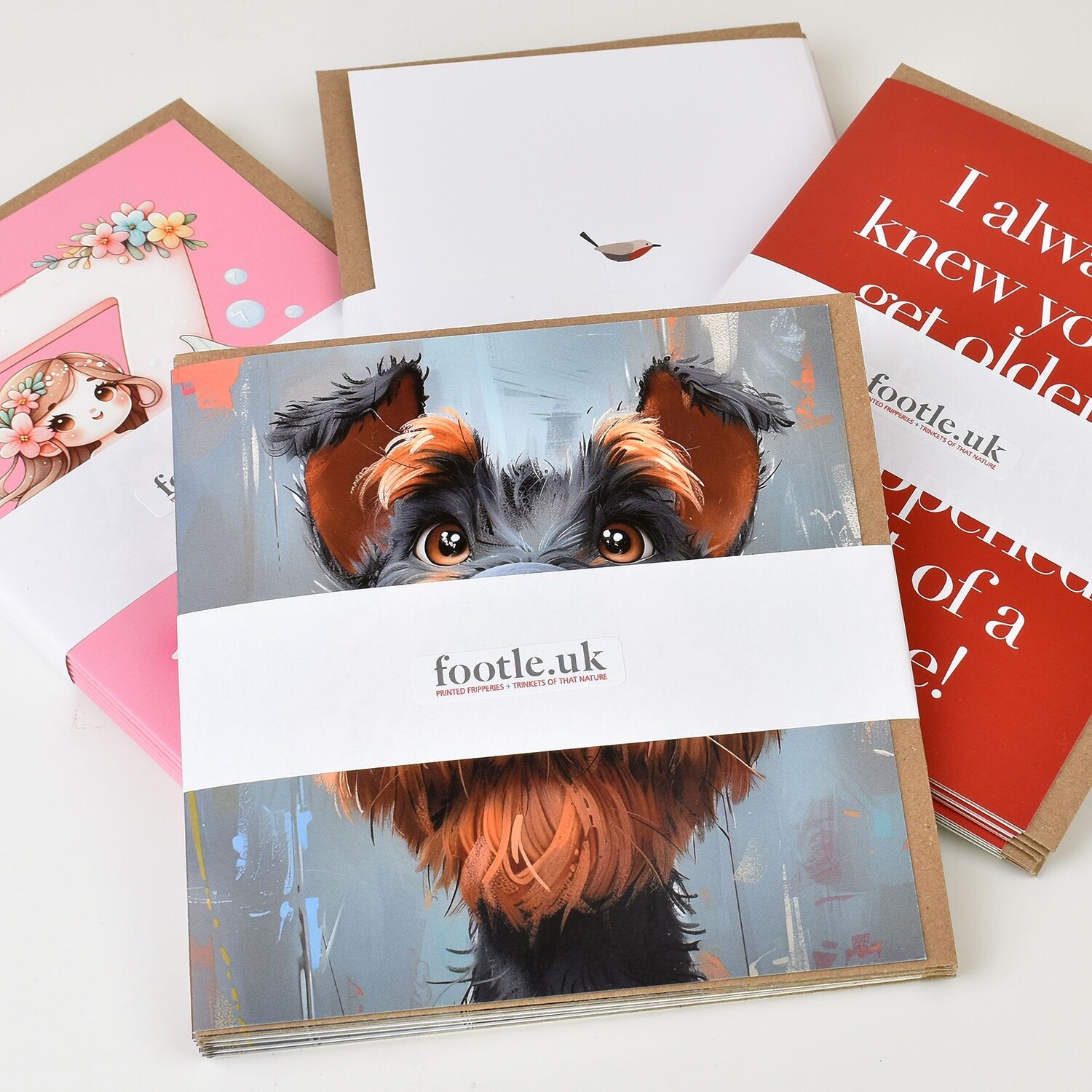 Biglietto di auguri di compleanno a tema cricket - 50 anni