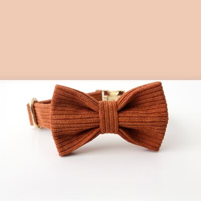 Clay Corduroy Bow Tie