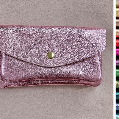 Kangaroo - 2-compartment leather pouch