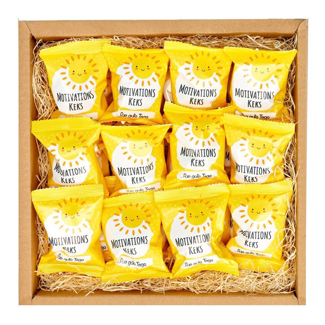 Glückskeks Motivation Geschenk Box für Mitarbeiter
