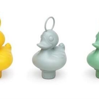 Cannes à pêche au canard ECO 11 cm colorées lot de 5