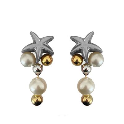 ORECCHINI GRANDI IN ARGENTO PALM BEACH