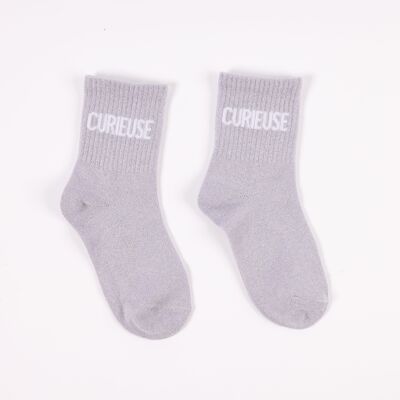 Calzini con paillettes 30-35 CURIEUSE