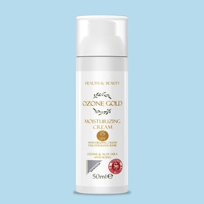 Moisturizing Cream 15 SPF with Ozone and Aloe Vera – 50 ml