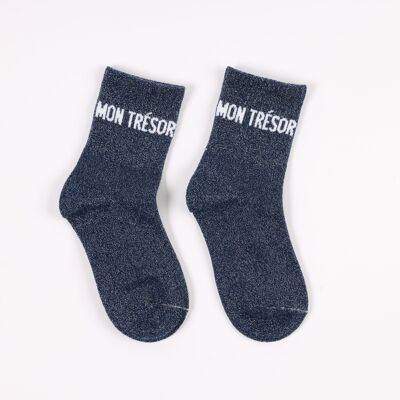 30-35 MY TREASURE Sequin Socks