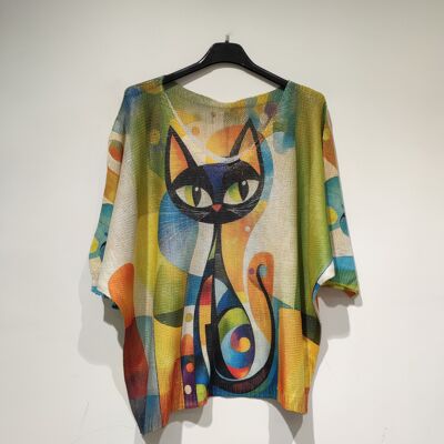 YESS PRINT PE25 Black shiny cat