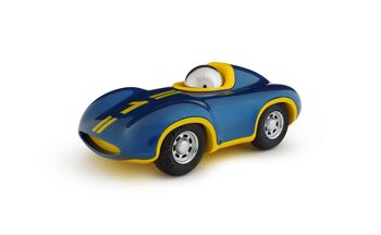Voiture Speedy Le Mans - Bleu Roi/Jaune - L.16,5 cm 2