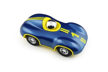 Voiture Speedy Le Mans - Bleu Roi/Jaune - L.16,5 cm 4