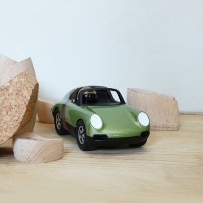 Voiture Luft Hopper - Vert Olive/Noir - L.17,5cm