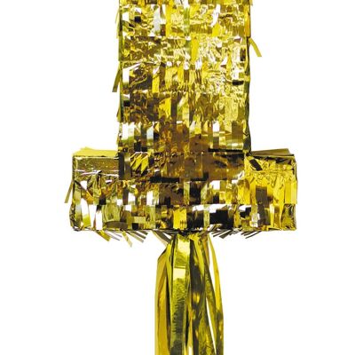 GOLD NUMBER 1 PINATA