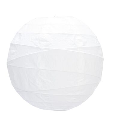 35CM ARTY WHITE JAPANESE LANTERN