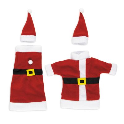 SET OF 2 LUXURY CHRISTMAS BOTTLE COSTUMES