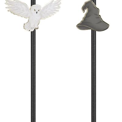 SET OF 10 SORCERER'S APPRENTICE STRAWS