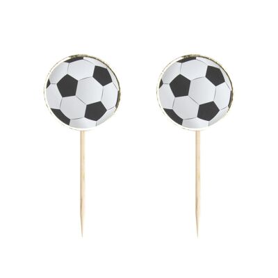FOOTBALL COCKTAIL PICKS X 10