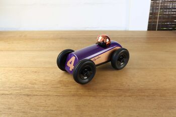 Voiture Clyde - Violet/Cuivre - L.20 cm 1