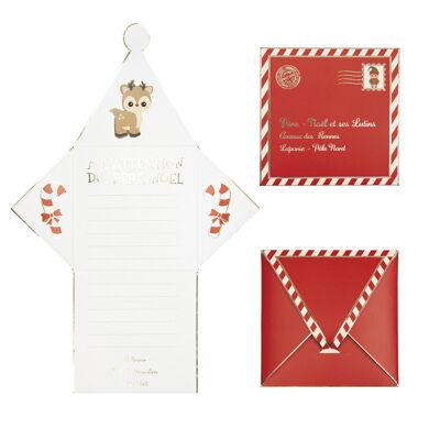 MY LETTER TO SANTA CLAUS SWEETY XMAS X2