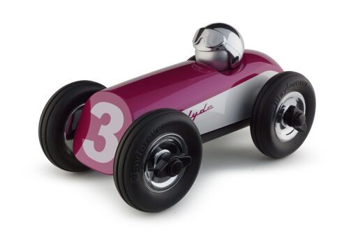 Voiture Clyde - Violet/Argent - L.20 cm