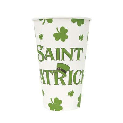 500ML SAINT PATRICK CUPS x10