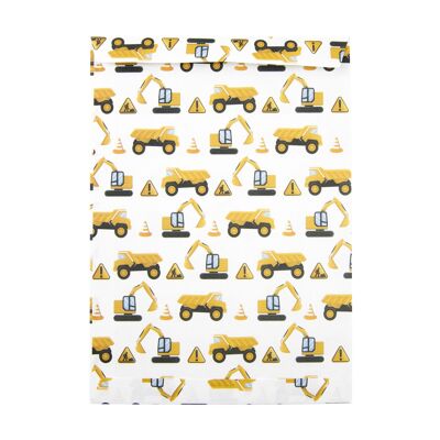CONSTRUCTION SITE PAPER POCKETS X 8PCS