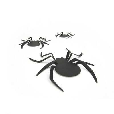 SPIDER WALL DECORATIONS X 35