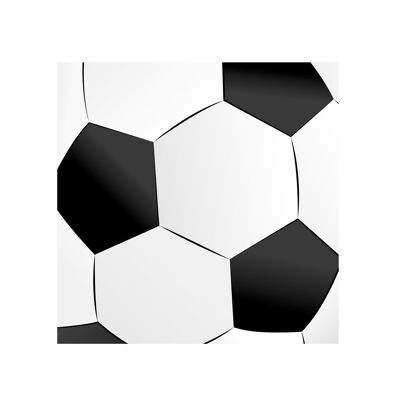 FOOTBALL NAPKINS 33X33CM X 16