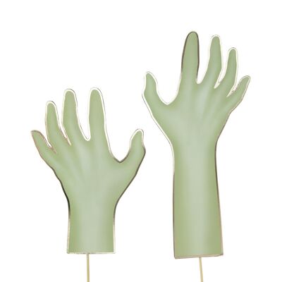 ZOMBIE PASTEL HANDS TO PICK X 2