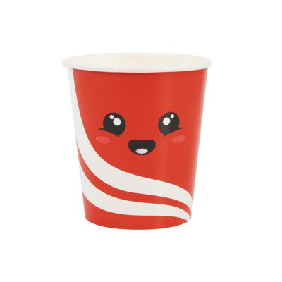200ML SALTY JUNK FOOD CUPS X 8