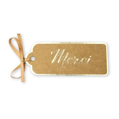 KRAFT GIFT TAGS X 10