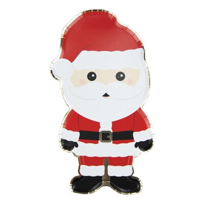 BANDEJAS DE PAPÁ NOEL 35CM X 2