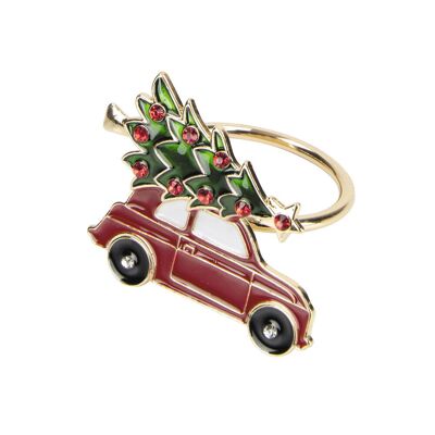 CHRISTMAS AUTOMOBILE NAPKIN RING