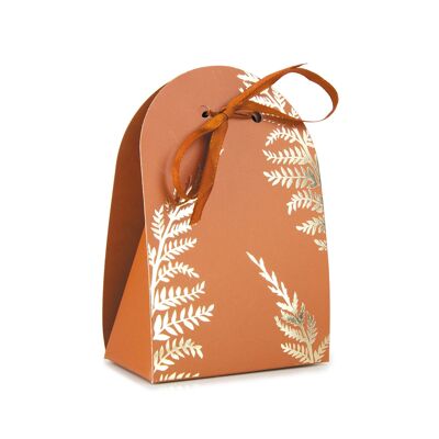 SMALL TERRACOTTA FERN BOXES X 8