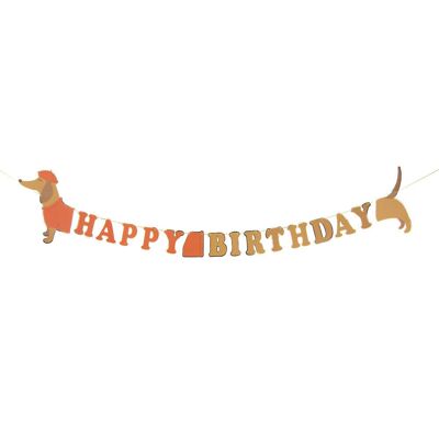 DACHSHUND GARLAND HB 2M