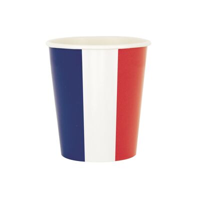 8 TAZAS DE FRANCIA DE 200 ML