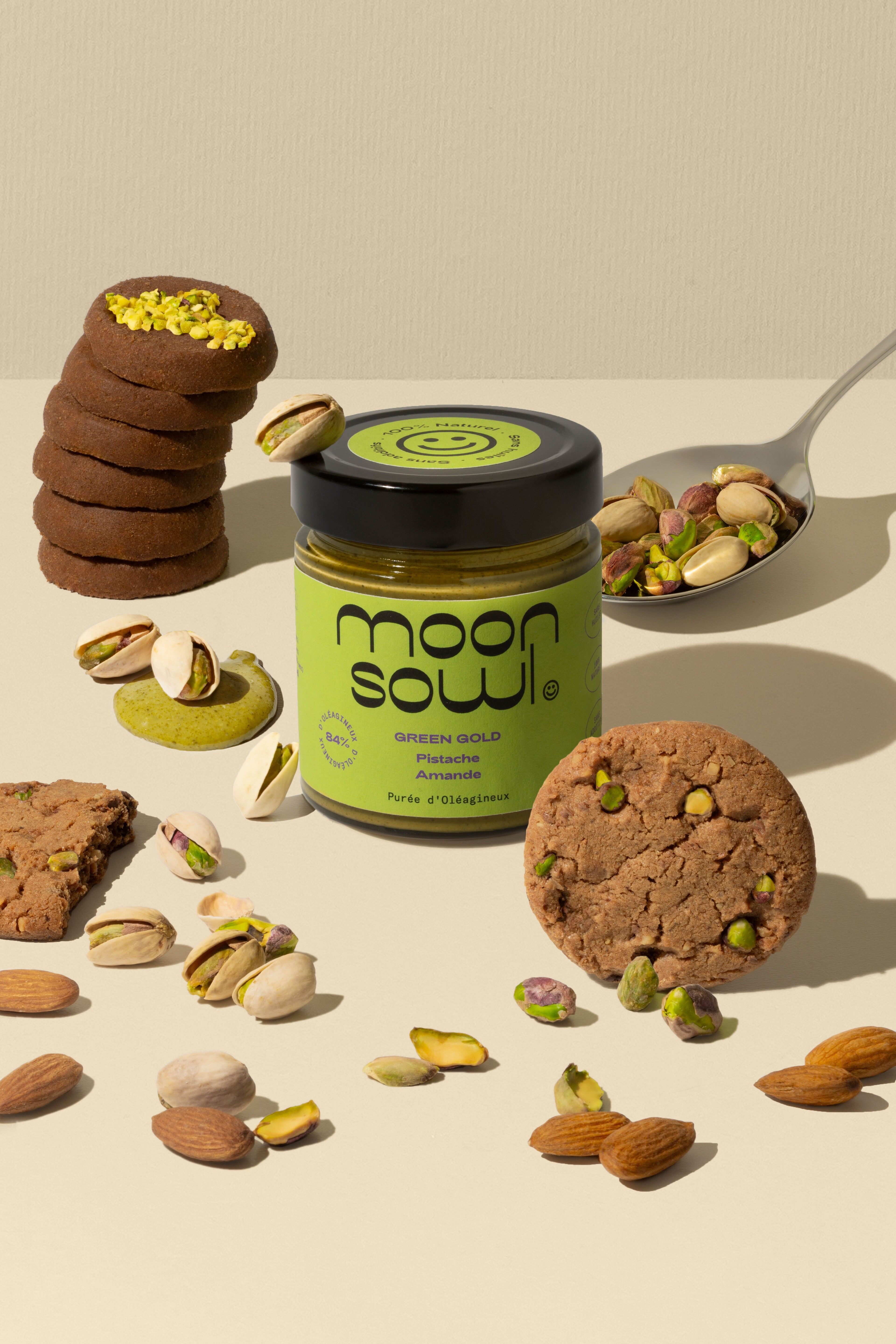 Purée d'oléagineux "Green Gold !" 200g - Pistache