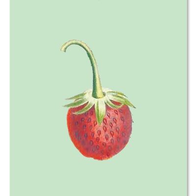 Gift tag Harvest (Strawberry)
