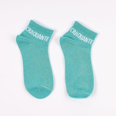 CRAZY sequined socks
