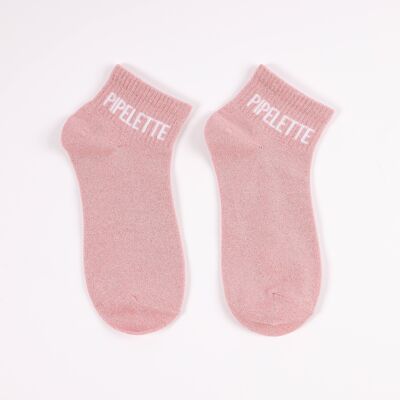 PIPELETTE sequined socks