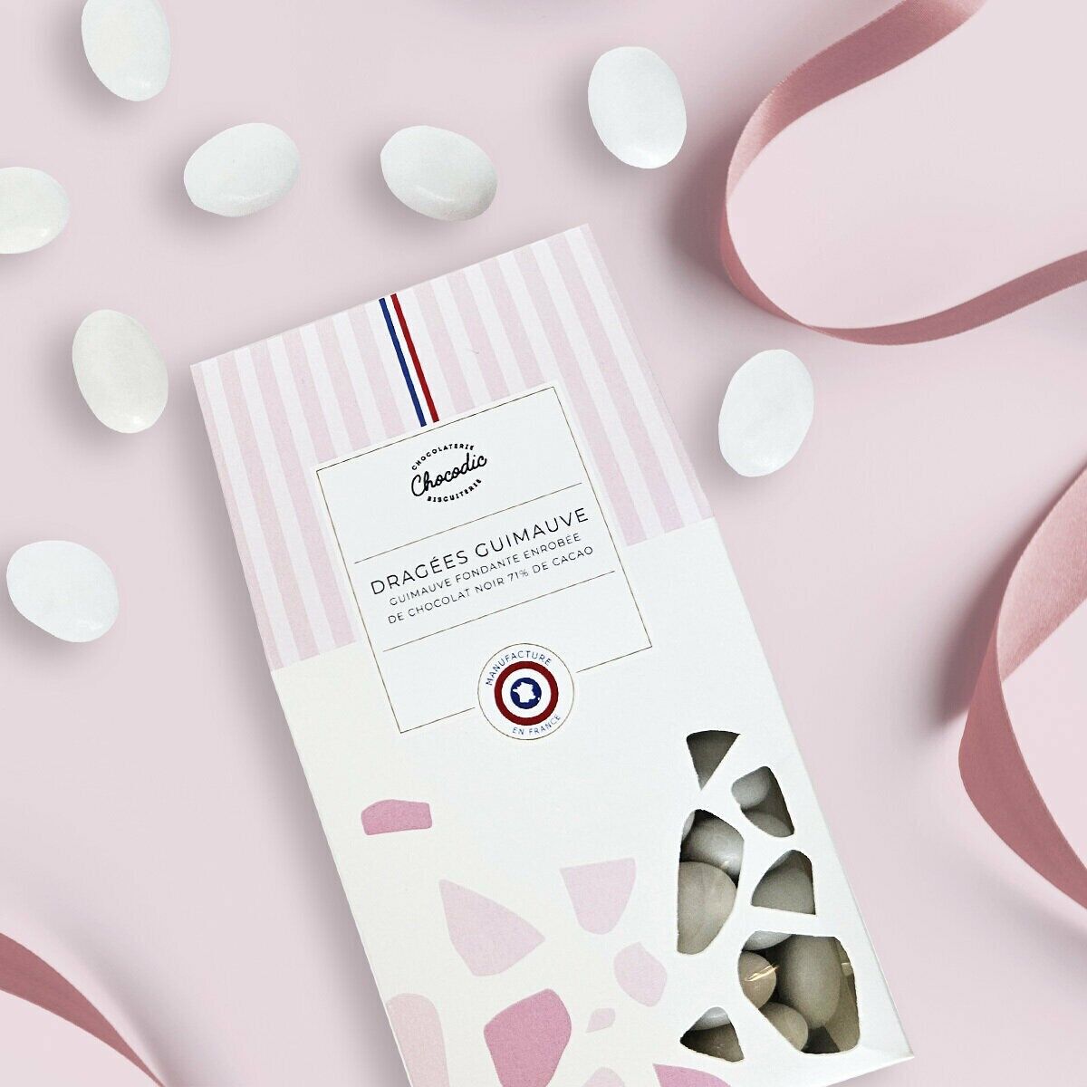 Chocolate-coated Marshmallow Dragée Box