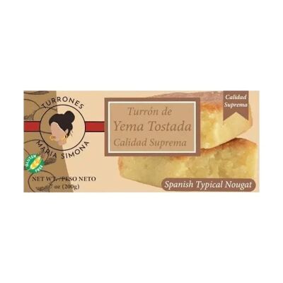 Paquete de turrones de crema catalana (200gx24)