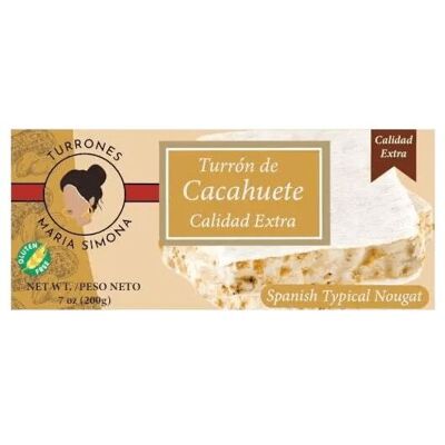 Confezione di torrone di arachidi (200gx24)