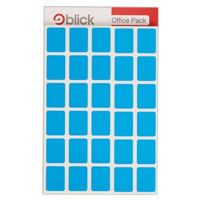 Etichette autoadesive Blick, 19 mm x 25 mm, rettangolari, blu, 960 etichette