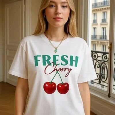 Women's printed T-shirt - 2206-47