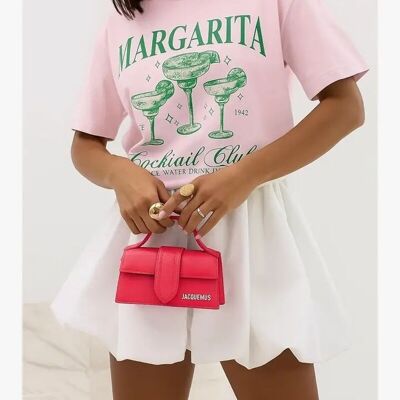 Women's printed oversized T-shirt - 2206-29