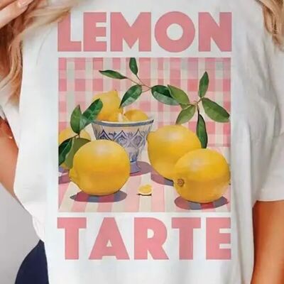 Women's printed oversized T-shirt - 2206-38